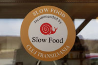 Recognition of belonging to Slow Food Cluj Transylvania community, 12th of March